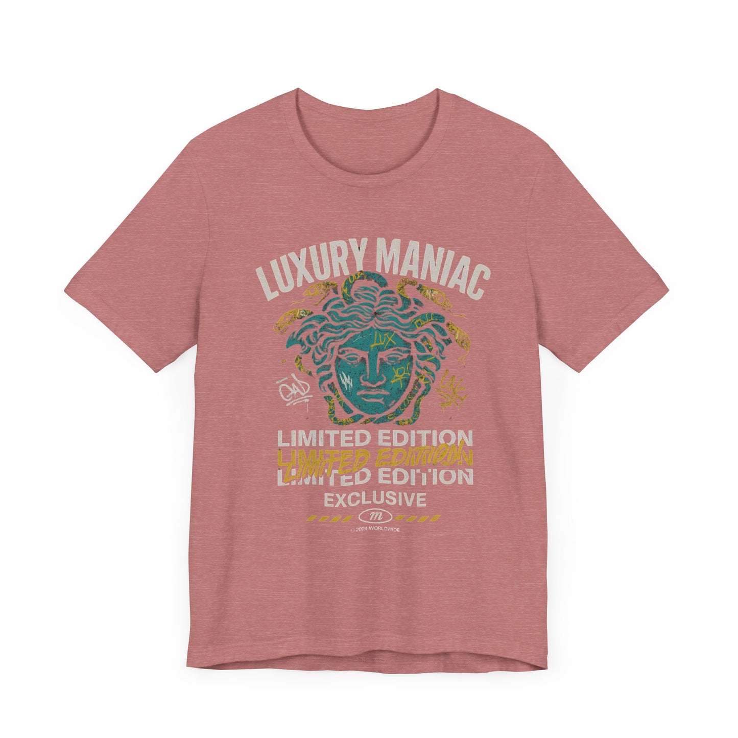 LuxuryManiac® Limited Edition Unisex Streetwear T-Shirt – Premium Urban Fashion Tee