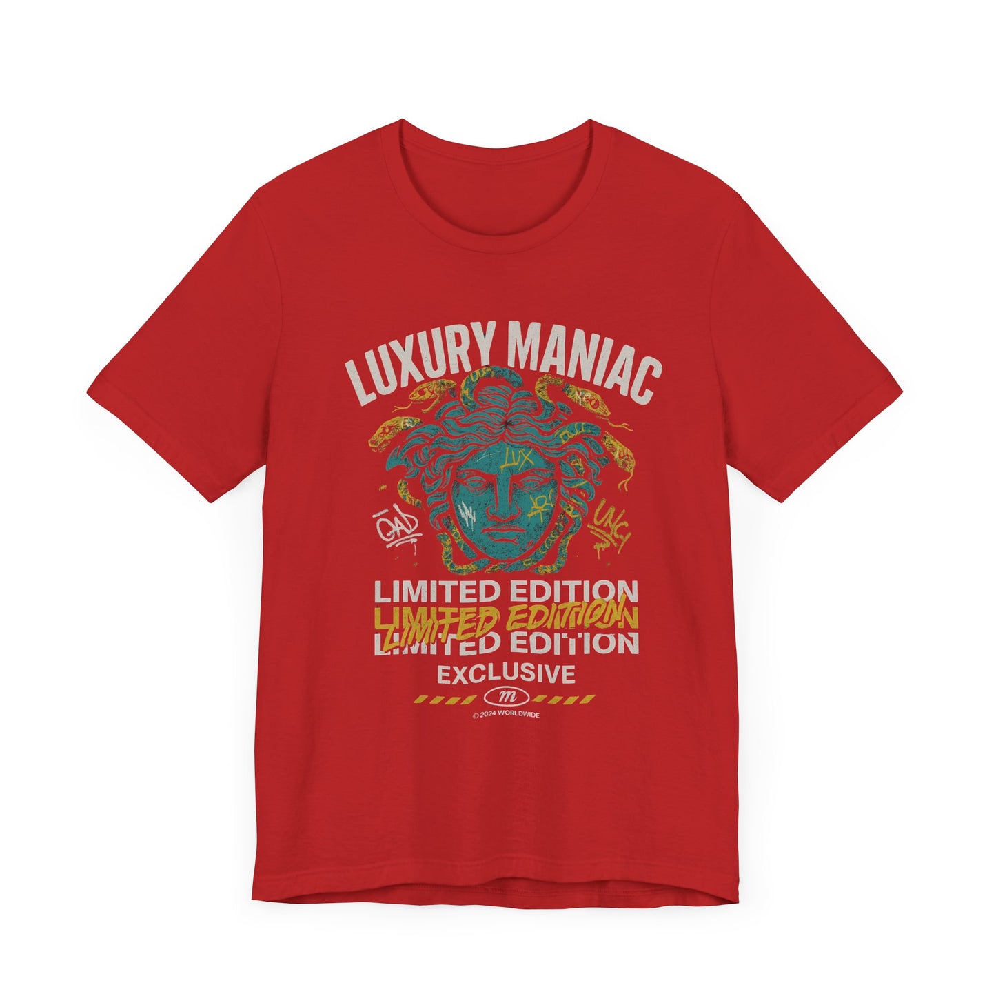 LuxuryManiac® Limited Edition Unisex Streetwear T-Shirt – Premium Urban Fashion Tee