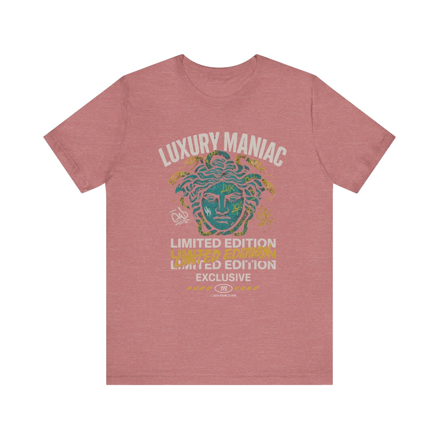 LuxuryManiac® Limited Edition Unisex Streetwear T-Shirt – Premium Urban Fashion Tee