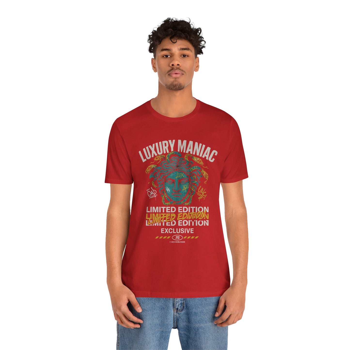 LuxuryManiac® Limited Edition Unisex Streetwear T-Shirt – Premium Urban Fashion Tee