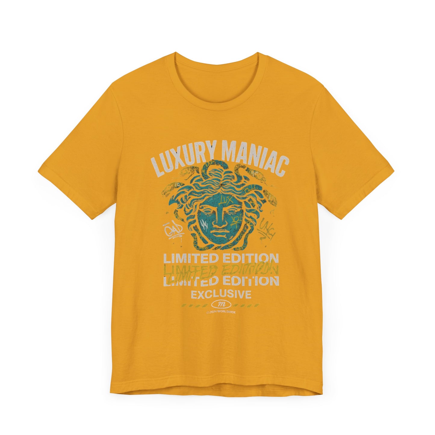 LuxuryManiac® Limited Edition Unisex Streetwear T-Shirt – Premium Urban Fashion Tee