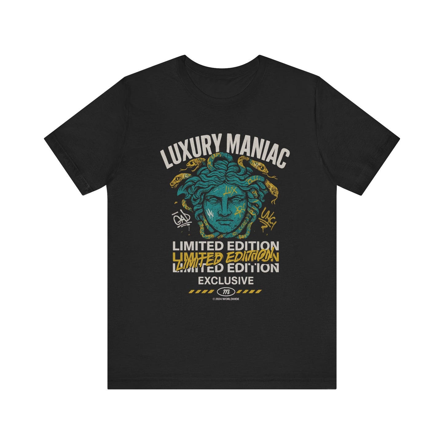 LuxuryManiac® Limited Edition Unisex Streetwear T-Shirt – Premium Urban Fashion Tee
